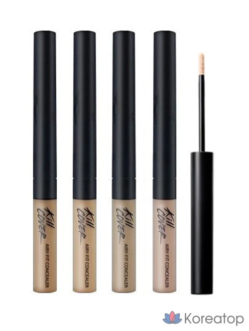 Консилер Clio Kill Cover Airy Fit, 3 г, 02, 1 шт., фото 4