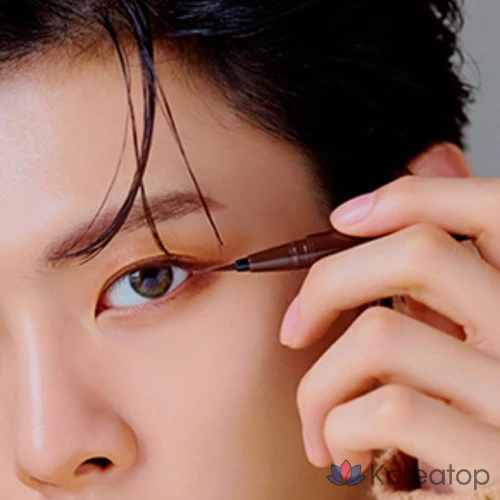 Подводка для глаз Clio Superproof Brush Eyeliner, 0,5 мл, 2 шт., коричневый цвет, 1 шт., фото 6