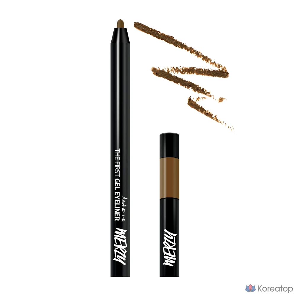 Гелевая подводка для глаз MERZY the First, 0,5 г, оттенок G3, янтарно-бронзовый, 1 шт.