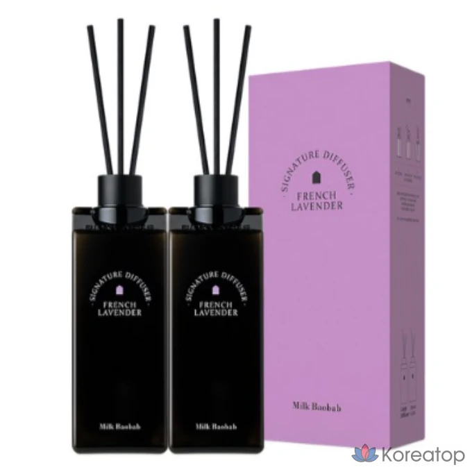 Ароматический диффузор Milk Baobab Signature, французская лаванда, 500 мл, 1 шт.