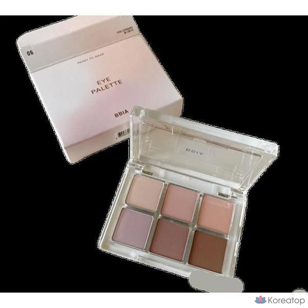Палетка теней для век KODI BBIA Ready to Wear Eye Palette 5 г (07 Warm Beige), 1 шт.