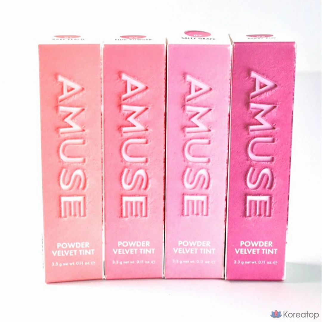 Пудра-тинт для губ Amuse Powder Velvet Tint, 09. Французский коралл, 1 шт., фото 2