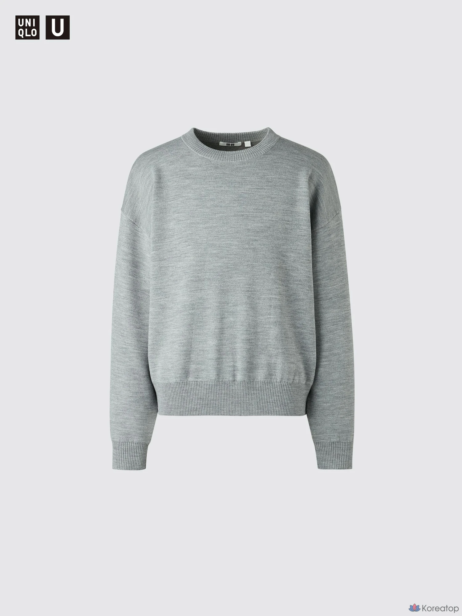 Свитер Uniqlo Double Face Crew Neck