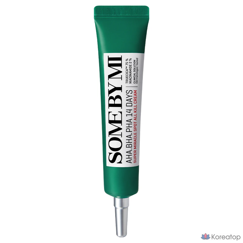 Крем для точечного лечения прыщей Some By Mi AHA BHA PHA 14 Days Spot All-Kill Cream, 30 мл, 1 шт.