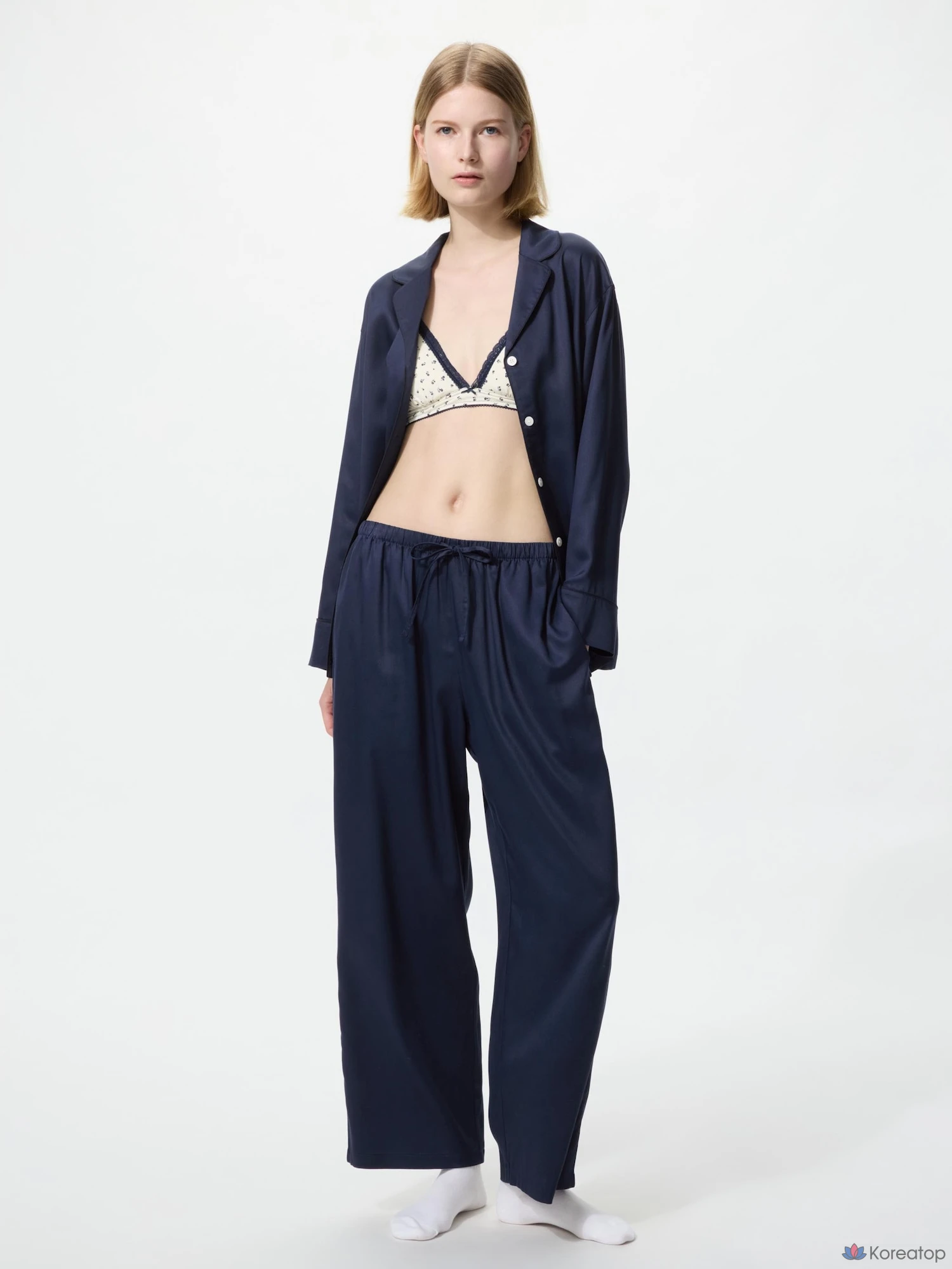 Пижама Uniqlo Satin Pajama