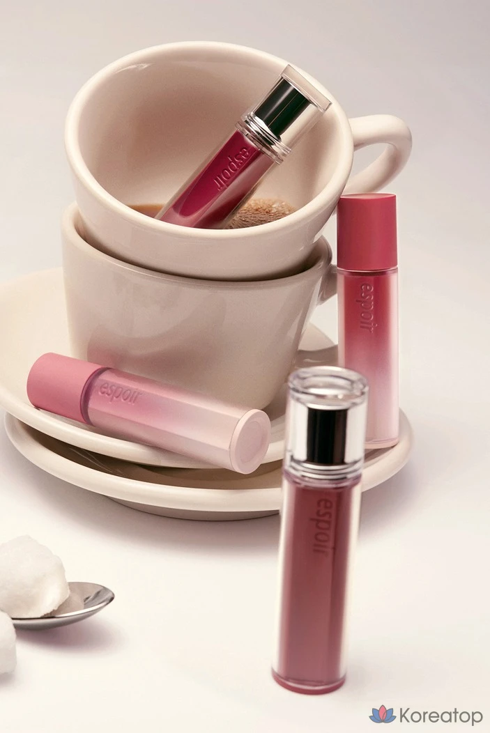 Блеск для губ Espoir Couture Lip Tint Glaze № 22, оттенок Milky Honey, 1 шт., фото 4