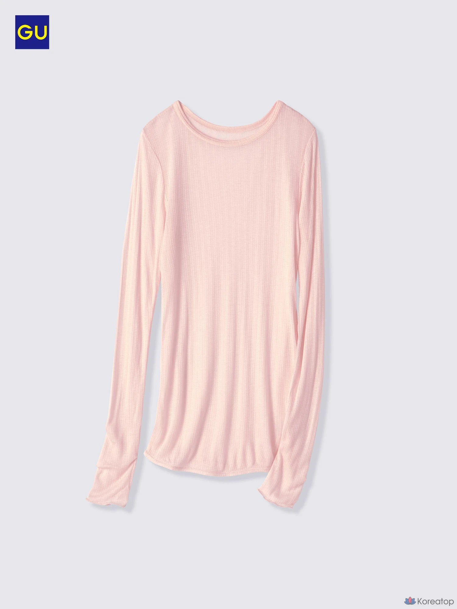 Футболка Uniqlo Warm Pointelle Crew Neck T