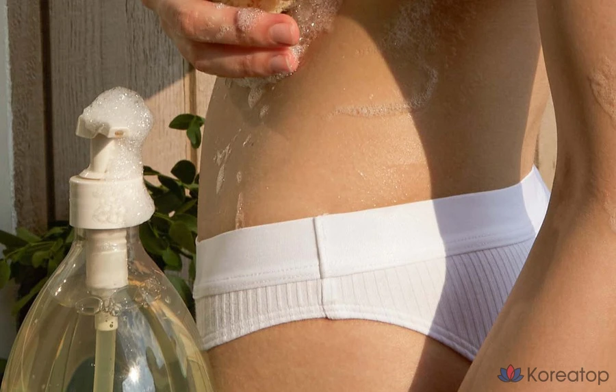 Гель для душа с ароматом эвкалипта, 1 л, 1 шт.