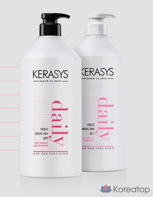 Шампунь KeraSys Daily Damage Care Plus, 1,5 л, 1 шт.