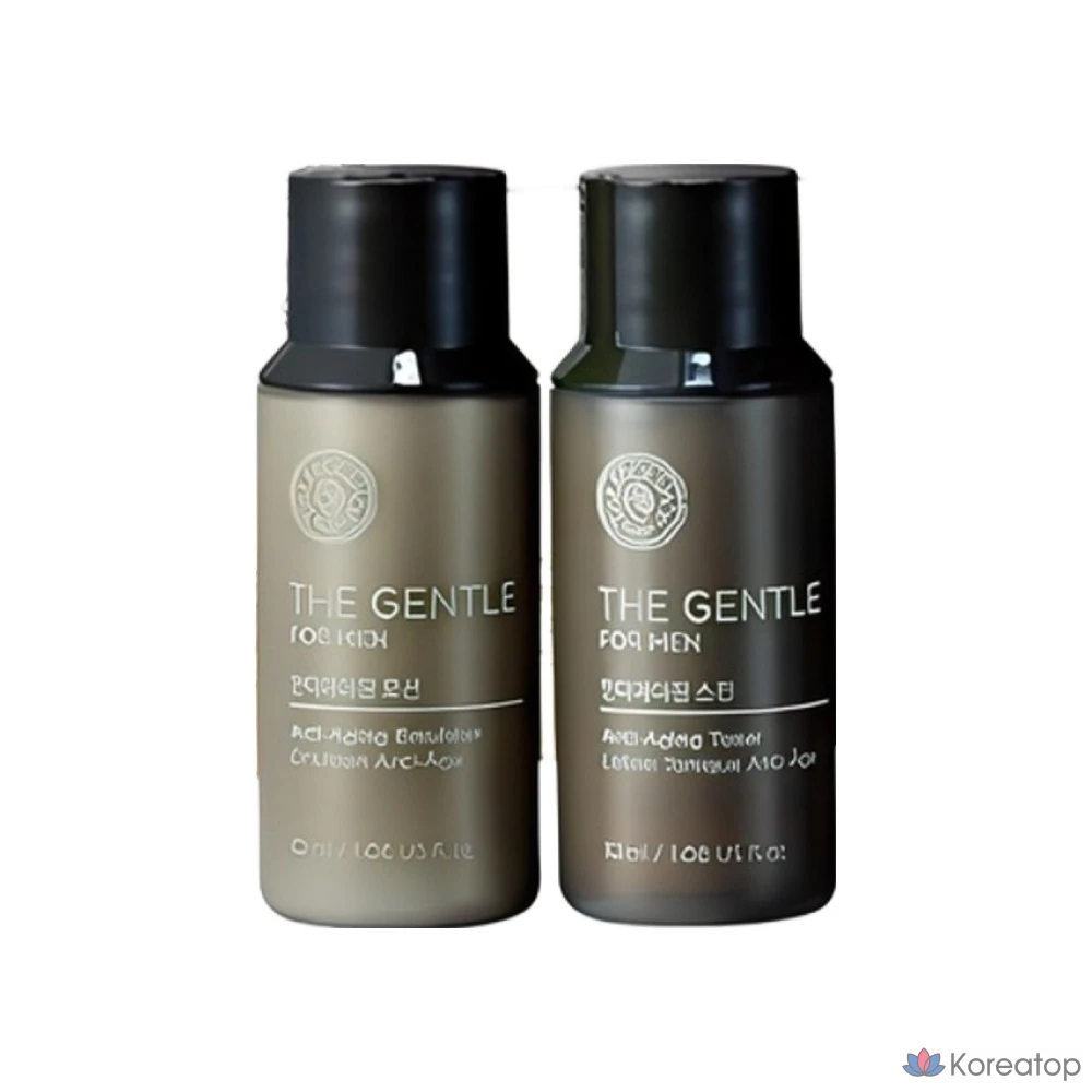 Набор для омоложения The Face Shop The Gentle for Men Anti-Aging из 2 предметов, 1 комплект
