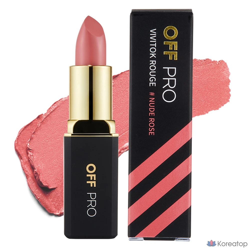 Off-Pro Enough Talk Rouge, Nude Rose, 1 шт., 3,6 г