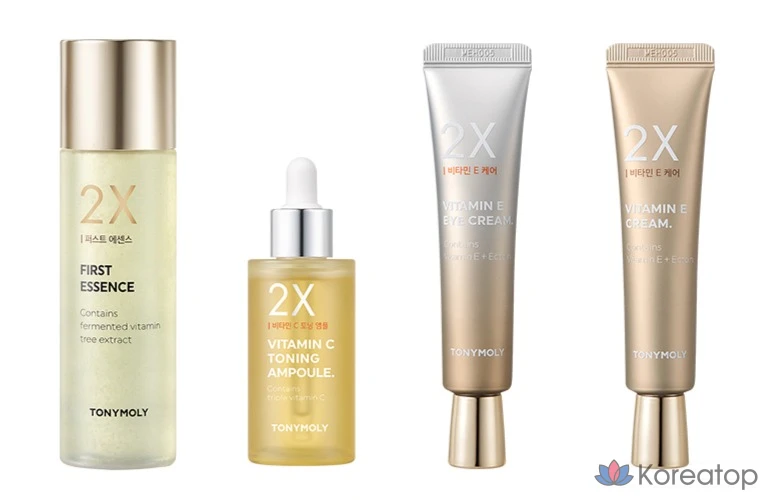 Тонизирующая ампула Tony Moly 2X с витамином С, 50 мл, 1 шт.