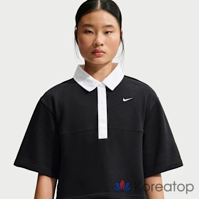 Поло женское Nike Sportswear Oversized Short-Sleeve Polo