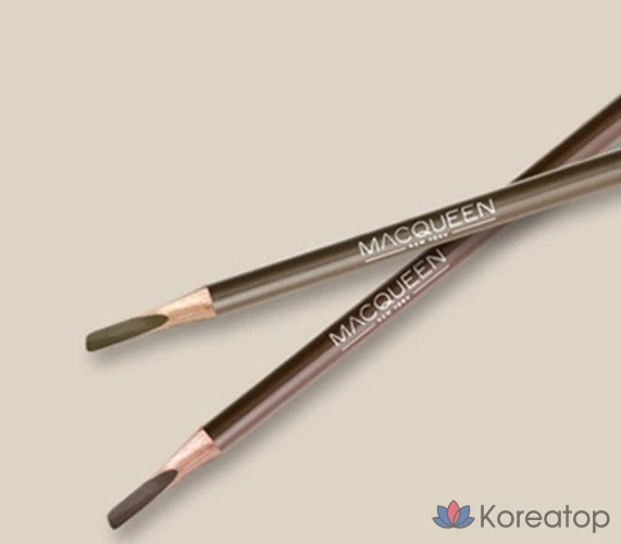 Карандаш для бровей Mqny New York My Strong, 1,2 г, натуральный коричневый, 1 шт., фото 8