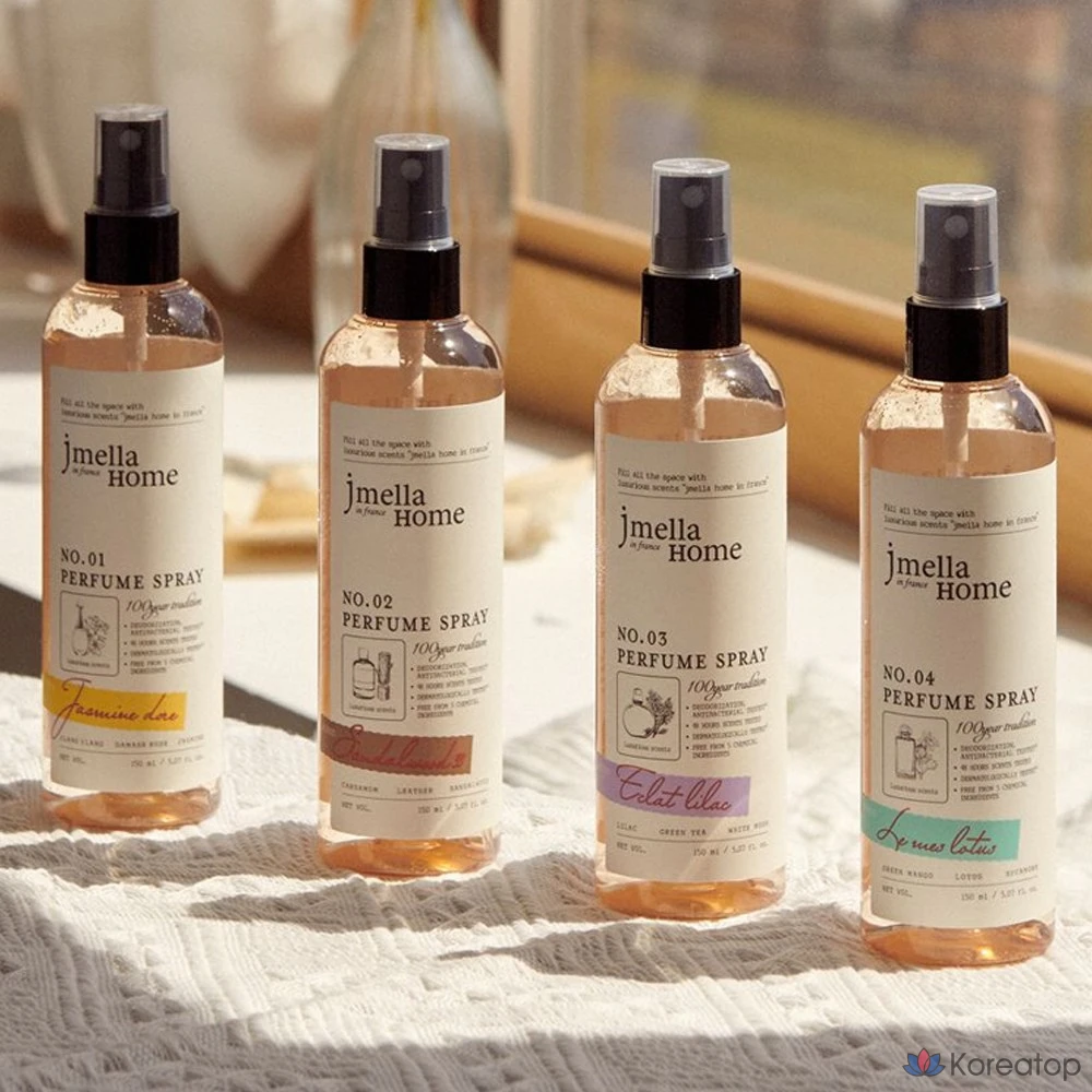 Парфюмерный спрей Jmella Home, 4 вида, 150 мл, 1 шт.