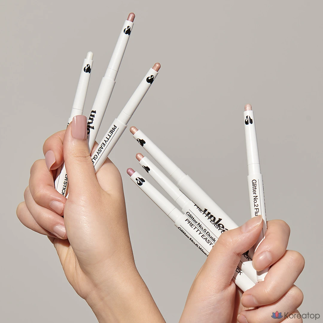 Твердые тени для век Unleashia Pretty Easy Glitter Stick Eyeshadow, № 3 Brave, 1 шт., фото 2