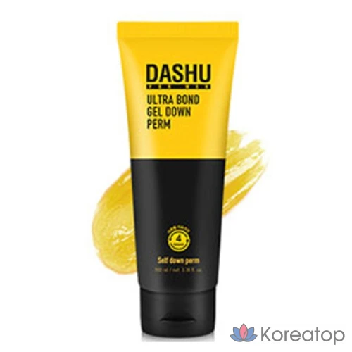 Dashu For Men Ultra Bond Gel Down Perm Set для укрепления волос, 150 мл, 1 шт., фото 2