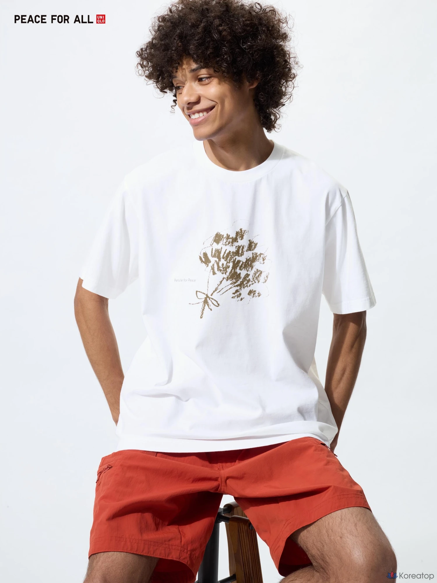 Футболка Uniqlo PEACE FOR ALL Graphic T (Regular Fit) Kengo Kuma