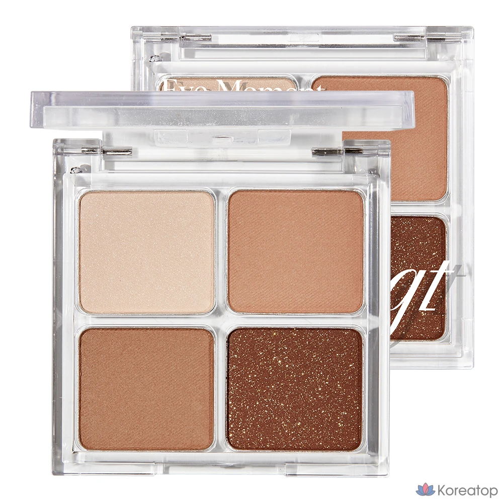 Палетка теней для век FMGT Eye Moment, оттенок 01 Smoke Brown, 1 шт.