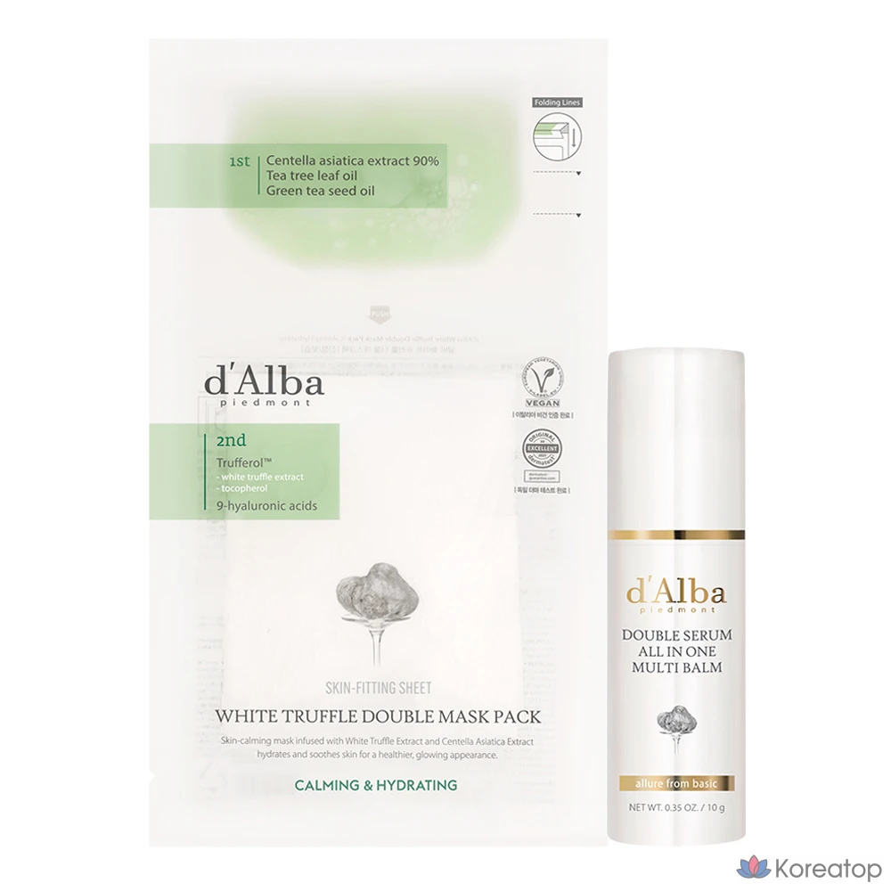D'alba Double Serum All-in-One Multi-Balm 10 г