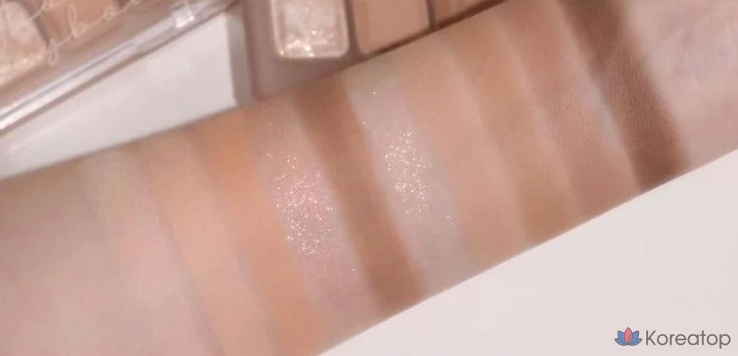 Палитра для век Lilybyred Mood Keyboard Eye Palette, оттенок 00 Angel Core, 1 шт., фото 9