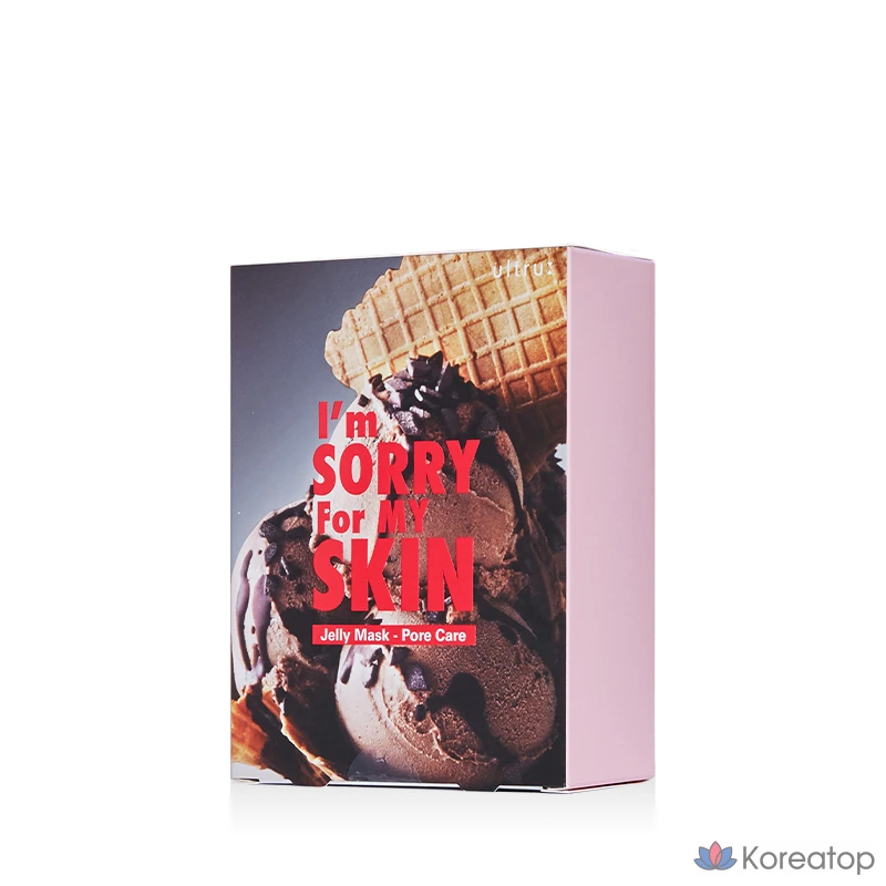 Набор гелевых масок для ухода за порами «I'm Sorry for My Skin Pore Care Sebum Balance Pore & Exfoliation Care», 20, 10 и 2 упаковок, фото 3
