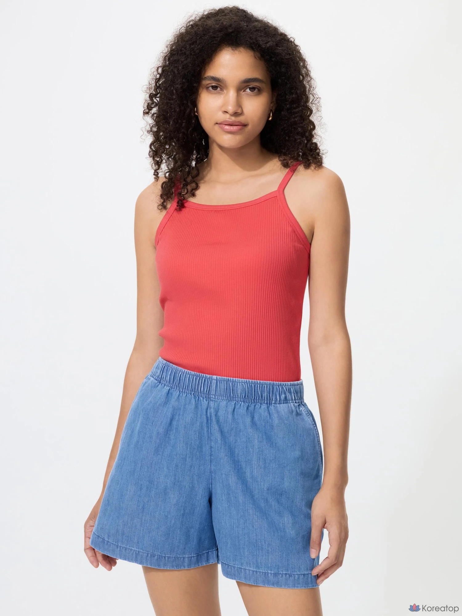 Шорты Uniqlo Cotton Easy Short Pants, джинсовые