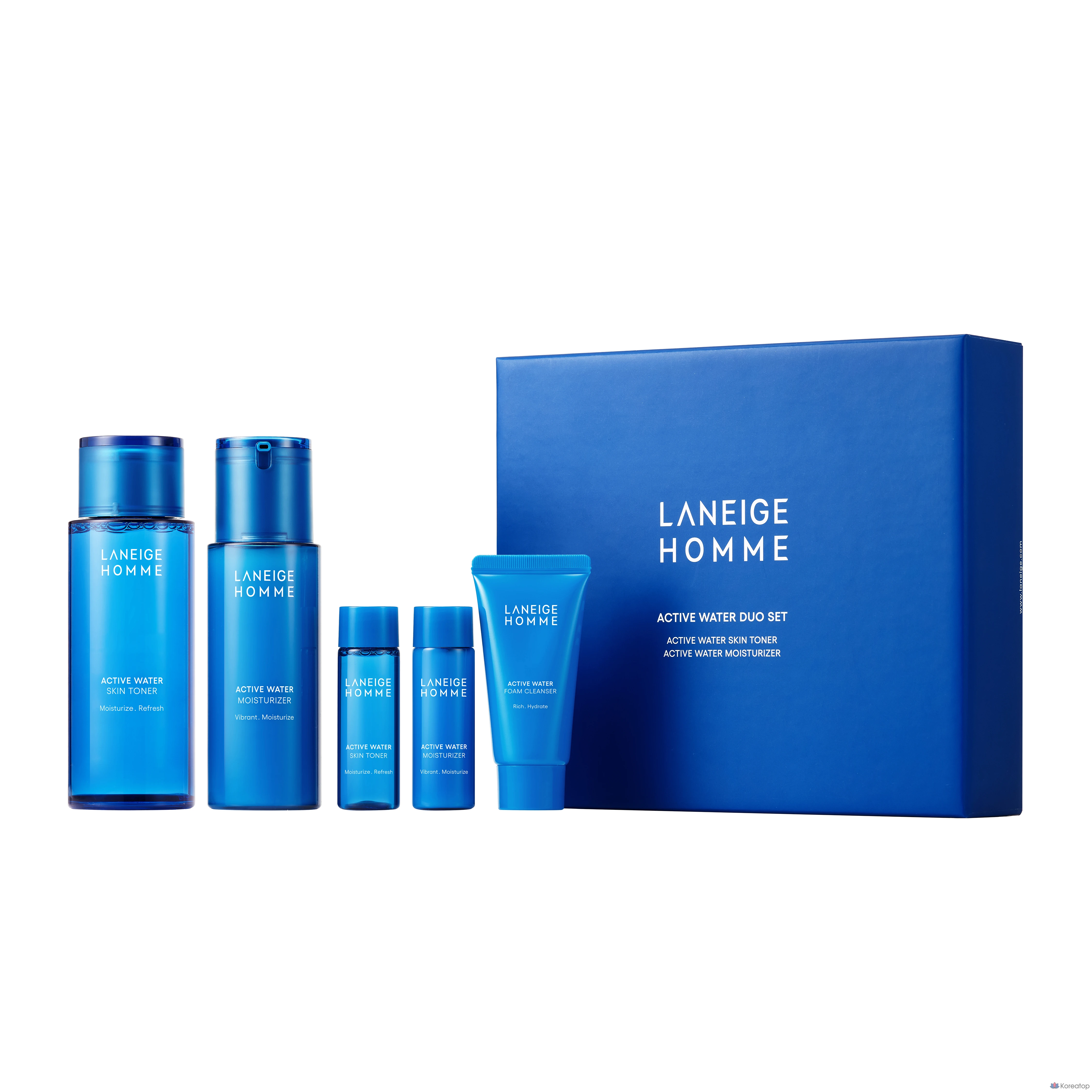 Мужской комплект Laneige Active Water из 2 предметов, 1 комплект