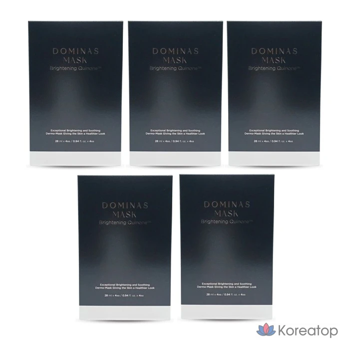 Маски Tiji Dominas Mask RX, 1 коробка, 4 штуки, 5 штук