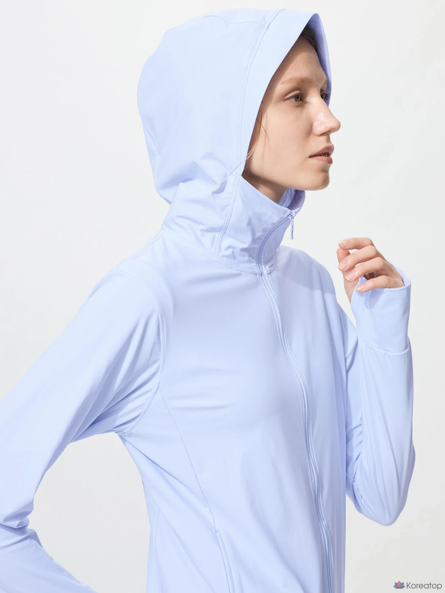 Худи на молнии Uniqlo Ultra Stretch AIRism UV Protection Full-Zip