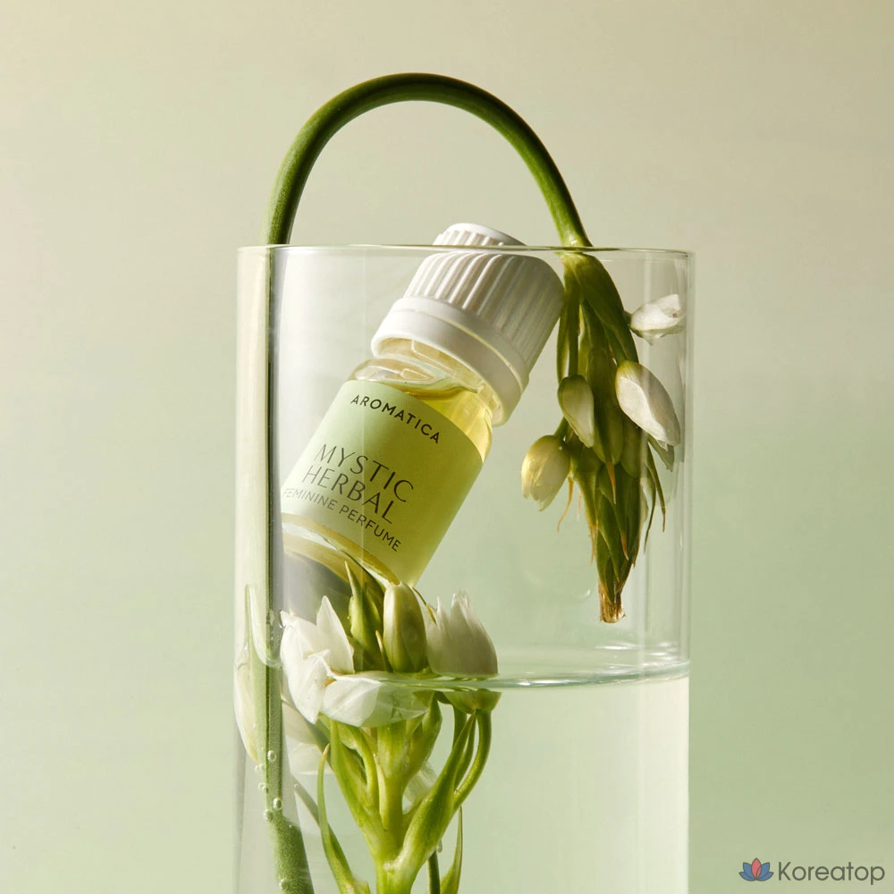 Парфюмерная композиция Aromatica Pure &amp; Soft Feminine Perfume Mystic Herbal, 5 мл, 1 шт.