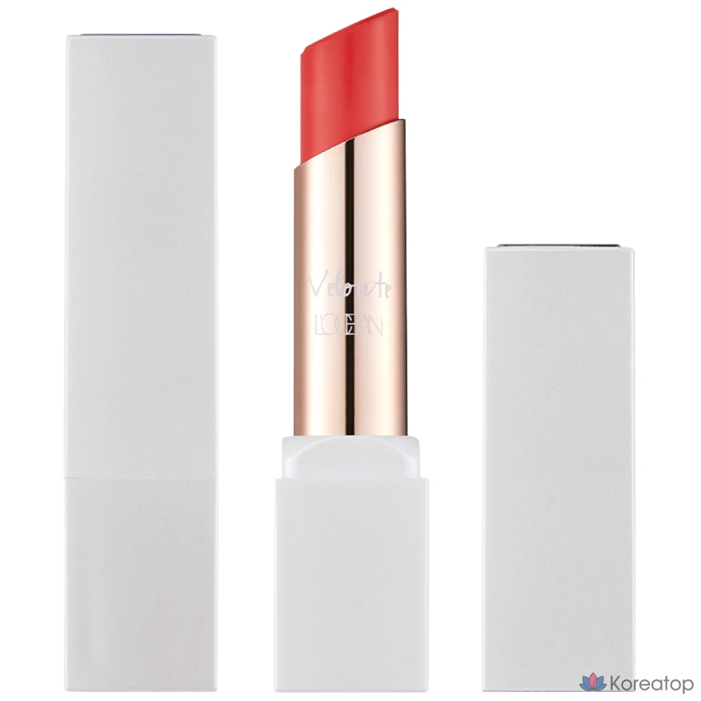 Блеск для губ L'OCEAN Velouté Melting Glossy Lip, 4 г, 1 шт., № 02 French Coral