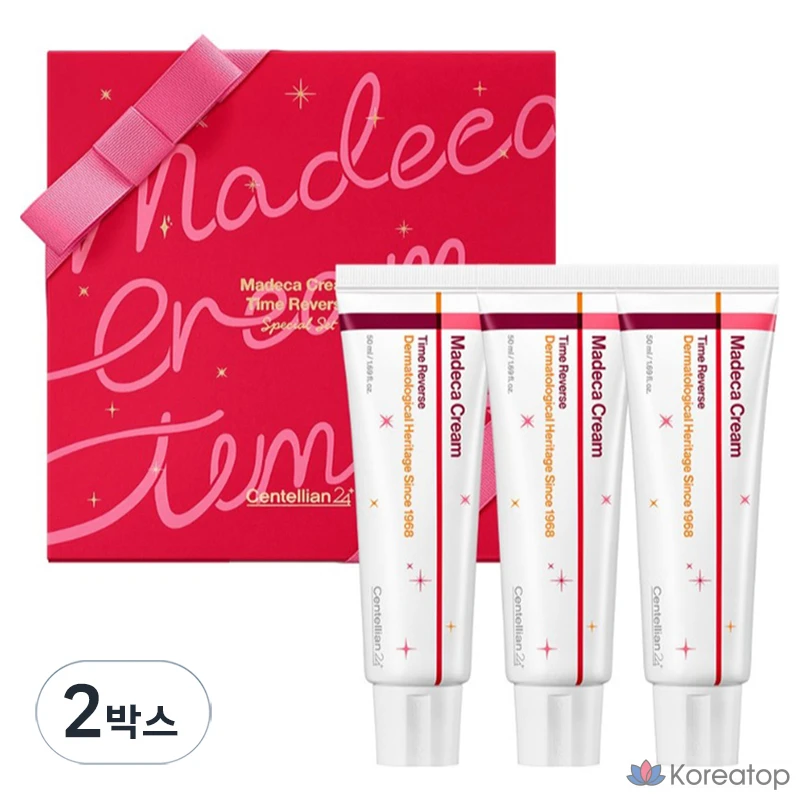 Дневной крем Centellian24 Madeca Time Reverse Shining Edition, 150 мл, 2 упаковки.