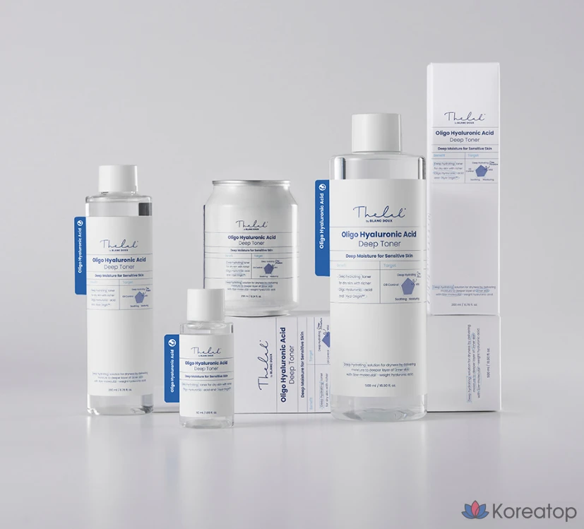 Тонер THE LAB by blanc doux Oligo Hyaluronic Acid Low Molecular Deep Toner, 300 мл, 1 шт., фото 10