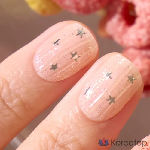 Гель-лак для ногтей Ohora Gel Strip Nail, оттенок N Milky Star, 1 шт., фото 5
