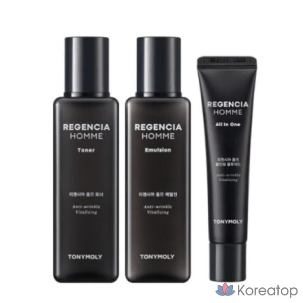 Набор средств по уходу за кожей Tony Moly Regencia Homme, 1 шт.