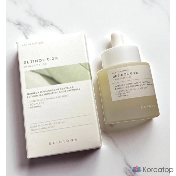 Skin1004 Retinol 0.2 Boosting Shot Ampoule, 30ml, 1 шт.