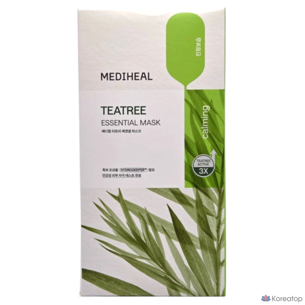 Маска для лица Mediheal Tea Tree Care Solution Essential Mask EX, 15 штук, 2 упаковки.