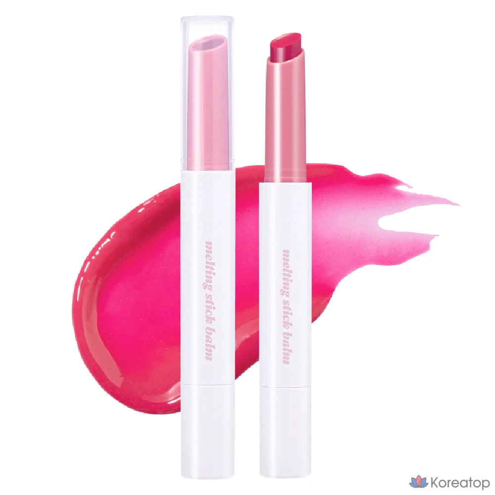 Бальзам-стик MERZY More Shine Melting Stick Balm, MS04 Witty Pink, 2 г, 1 шт.