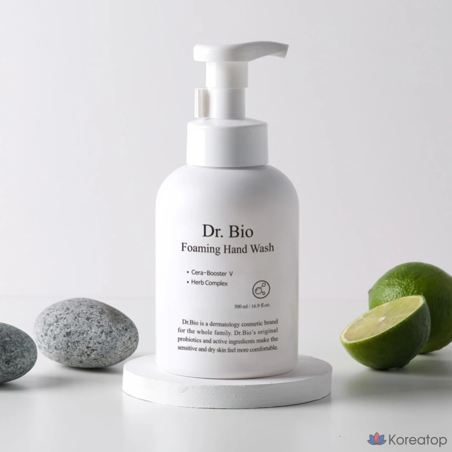 Пенящееся жидкое мыло для рук Dr. Bio с фруктово-мускусным ароматом, 500 мл, 1 шт.