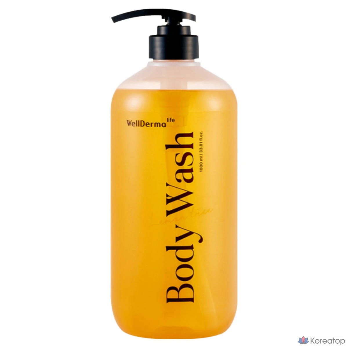 Гель для душа WellDerma с лимонным деревом, 1 л, 1 шт.