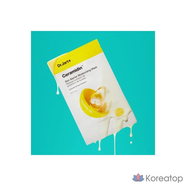 Увлажняющая маска для кожи Dr. Jart Ceramidin Skin Barrier, 10 листов.