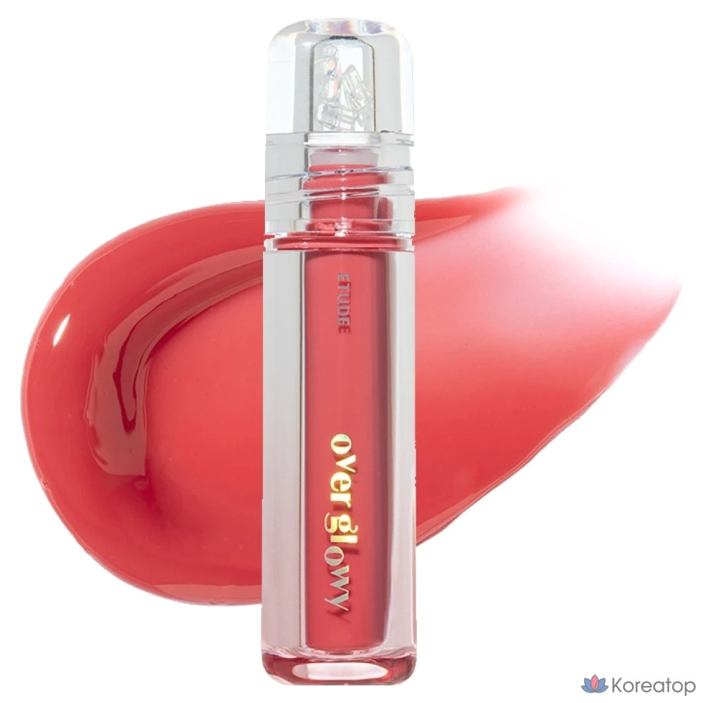 Блеск для губ Etude House Over Glow Gloss, оттенок 05 Popping Candy, 1 шт.