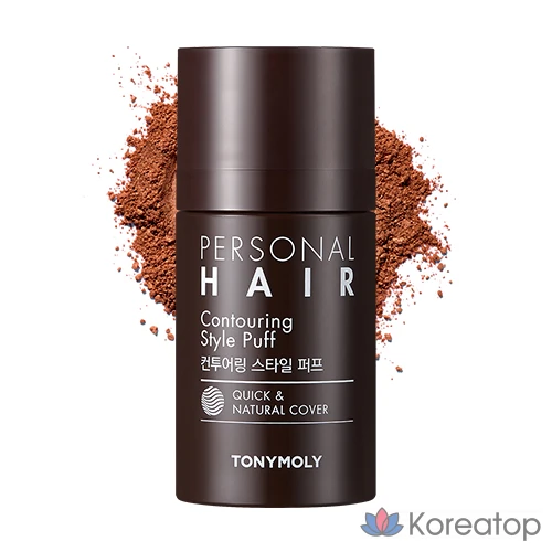 Осветлитель для волос Tony Moly Personal Hair Shading Puff, 02. Темно-коричневый, 1 шт.