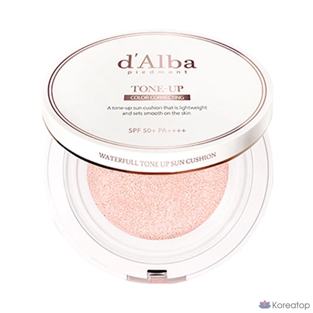 Солнцезащитный кушон D'alba Waterfull Tone-Up SPF50+ PA++++, 15 г, 1 шт.