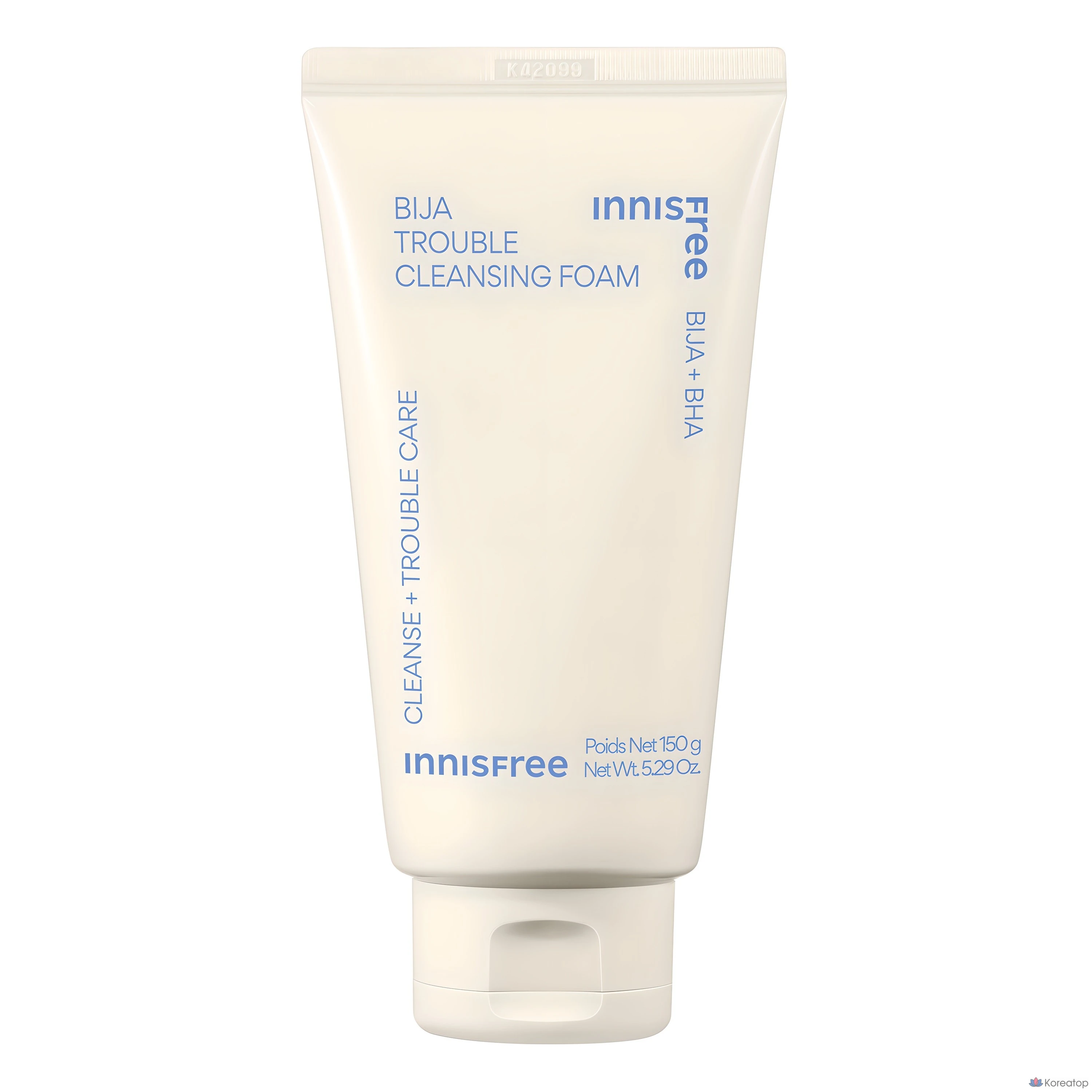 Очищающая пенка Innisfree New Visa BHA Trouble, 150 г, 1 шт.