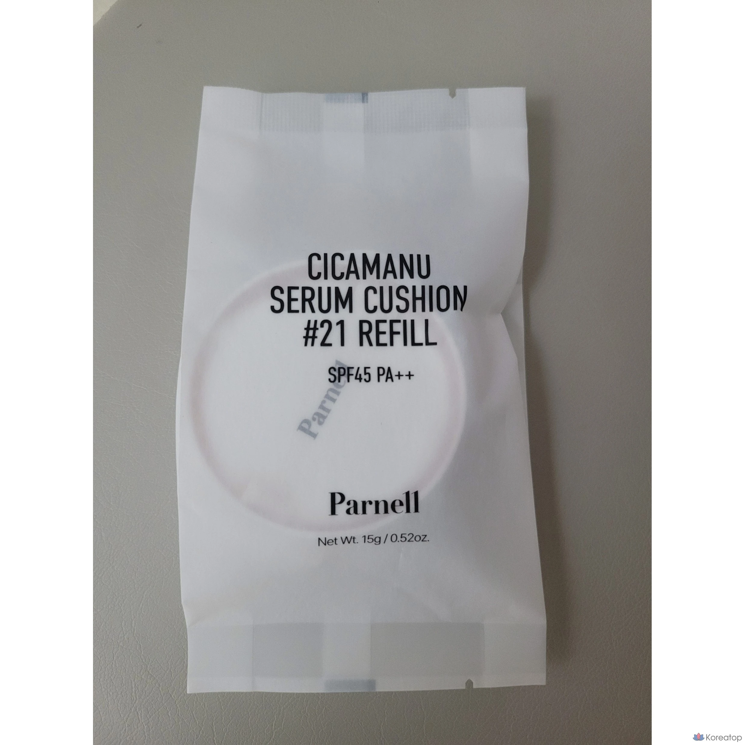 Сменный блок сыворотки-кушона Parnell Shikamanu 15 г (SPF45), номер обновления 21, 1 шт.