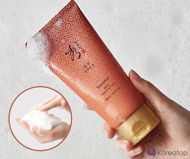 Очищающая пенка для лица Sooryehan Bon, 160 мл, 1 шт.