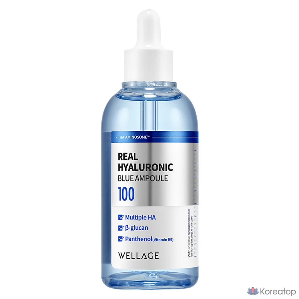 Wellage Real Hyaluronic Blue, 100 мл, 1 шт.