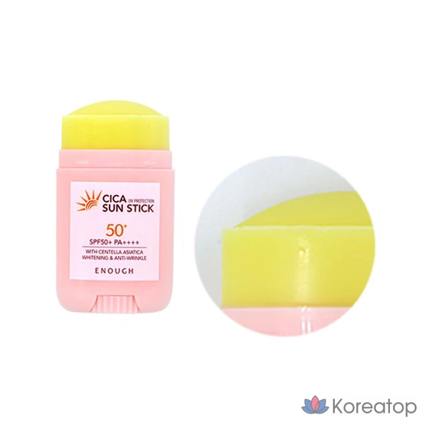 Солнцезащитный стик Innerf Cica SPF50+ PA++++, 20 г, 1 шт.